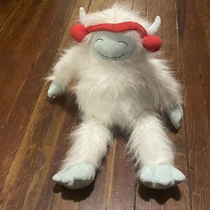 Sky Park Snow Yeti Ganz Santa Hat Plush Gift Plush Weighted Christmas Plush